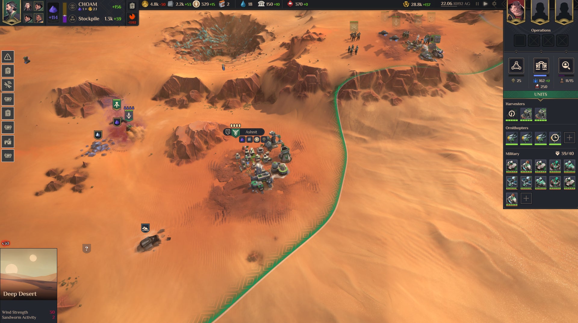 Image for Dev of upcoming Dune RTS went for "cartoonish" art style so looking at a desert planet for hours on end isn't boring