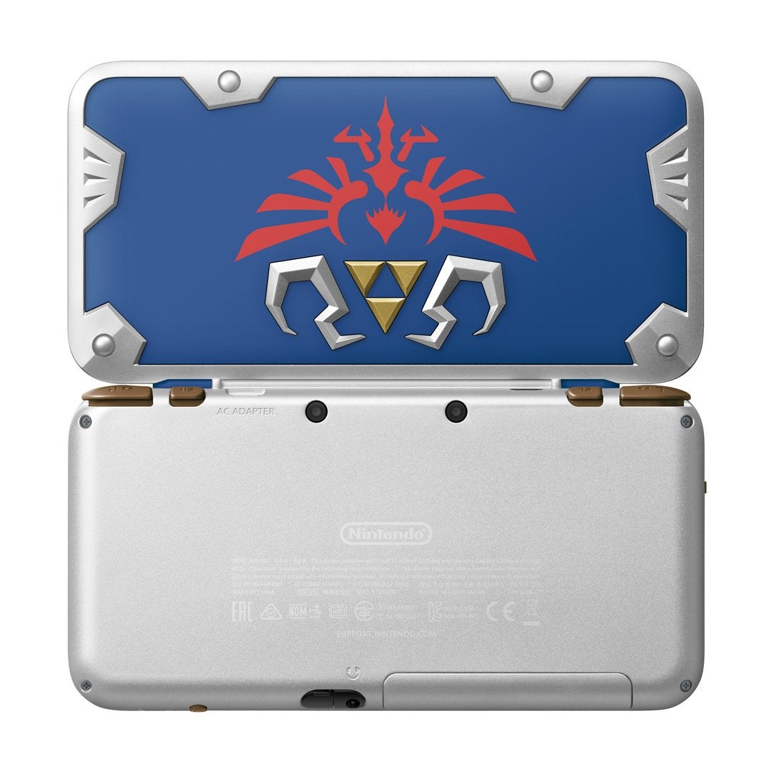 Así es la Nintendo 2DS Hylian Shield Edition | Eurogamer.es