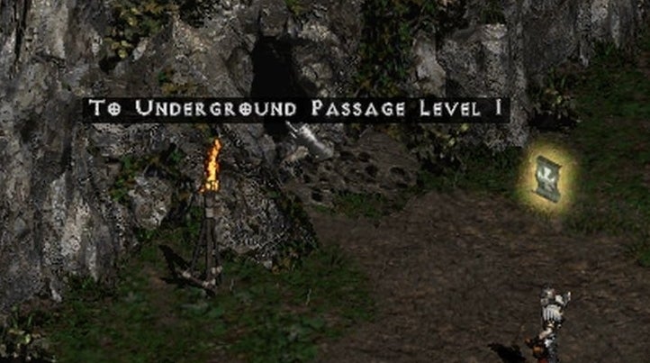 Immagine di Diablo 2 Passaggio Sotterraneo: Dove trovare e salvare Cain nell'Atto 1