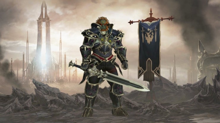Image for Diablo 3 Zelda outfits on Switch explained: How to unlock Ganondorf armour, Cucco pet and the Triforce frame