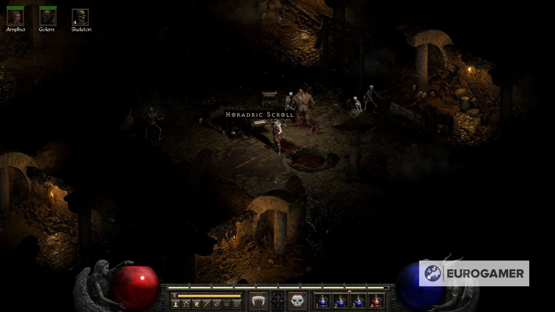 Diablo 2   Horadric Cube location  How to use the Horadric Cube and recipes list explained - 12