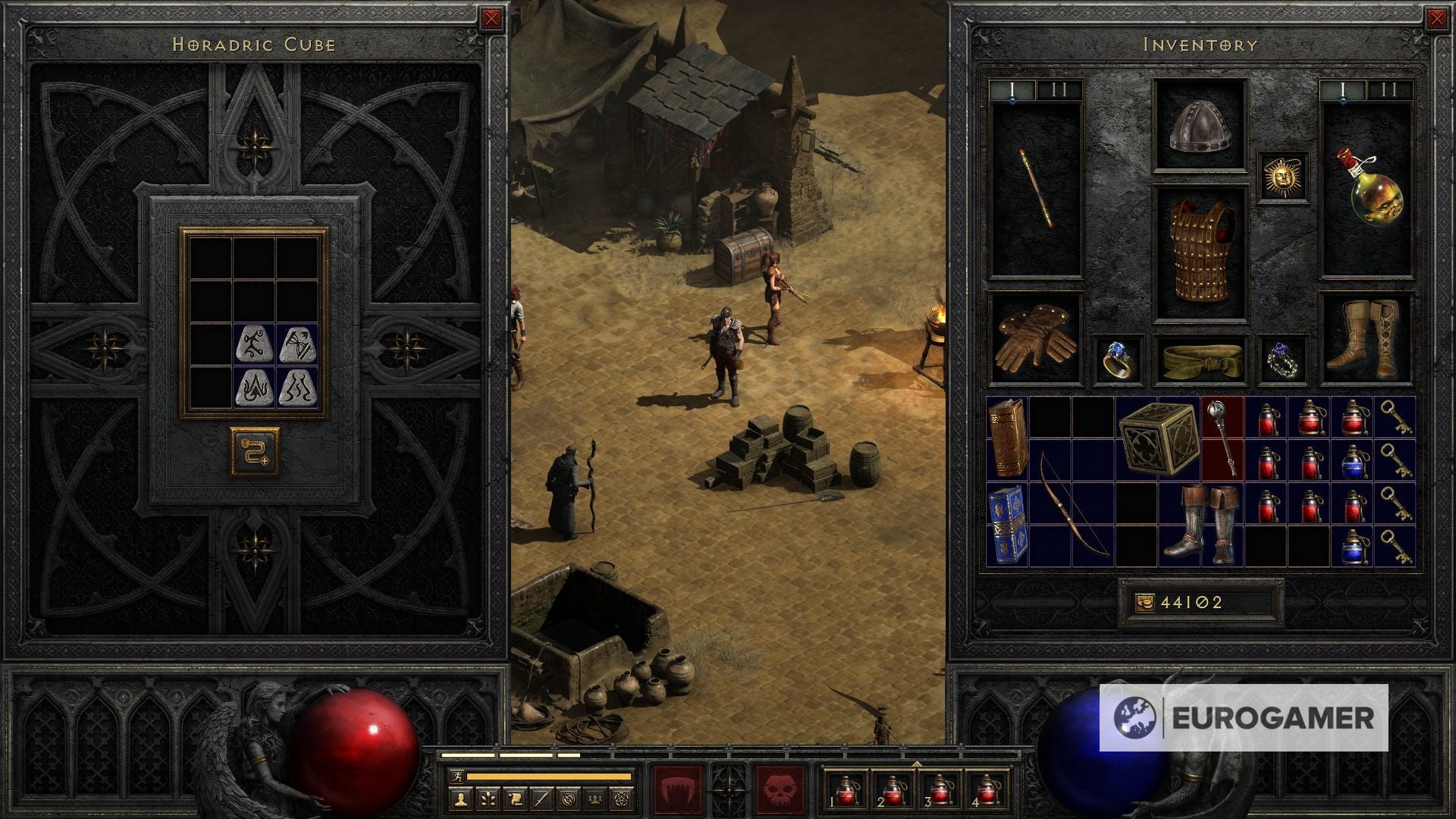 Diablo 2   Horadric Cube location  How to use the Horadric Cube and recipes list explained - 98