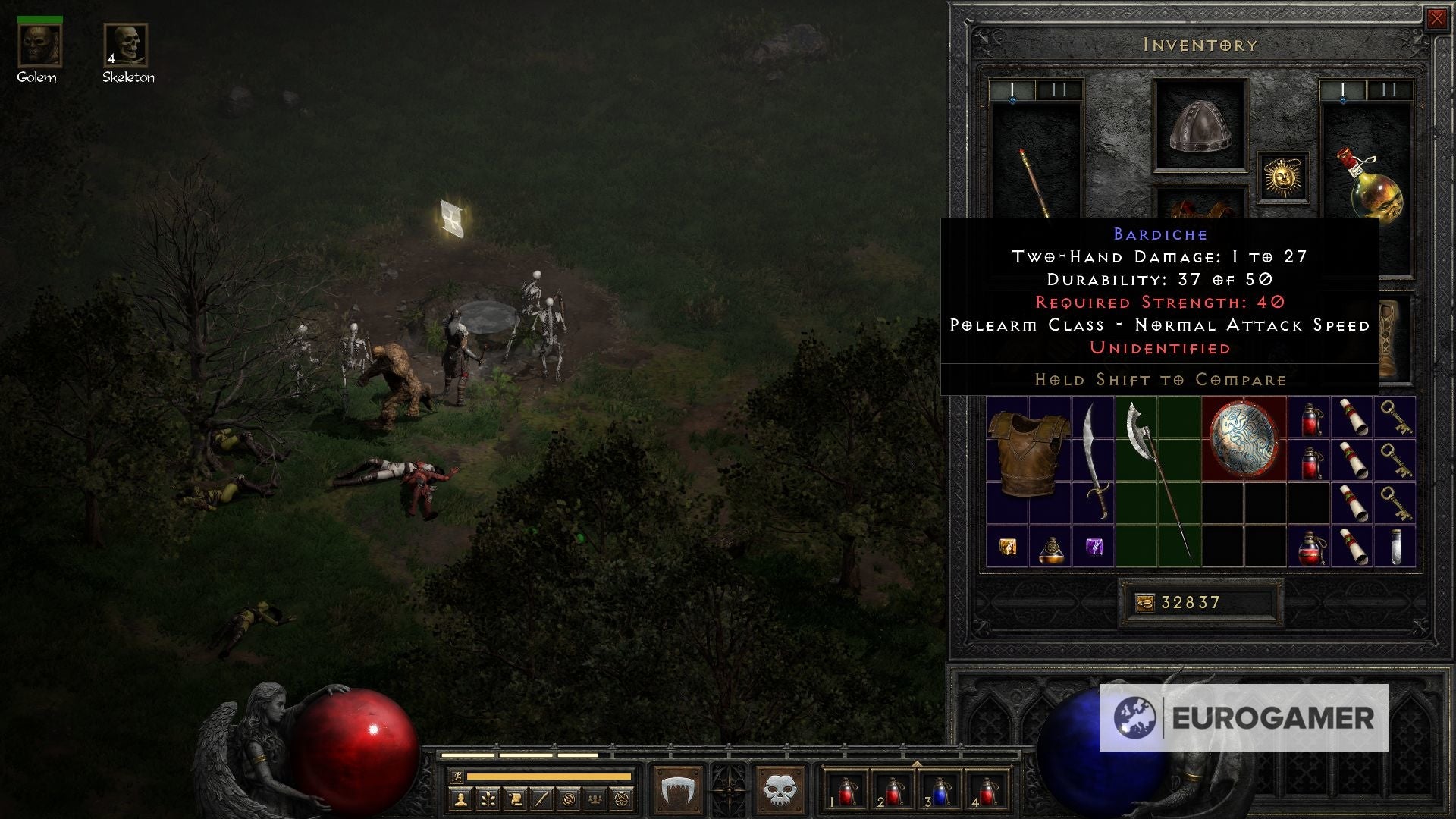 Diablo 2  How to identify items and how to identify items for free - 36