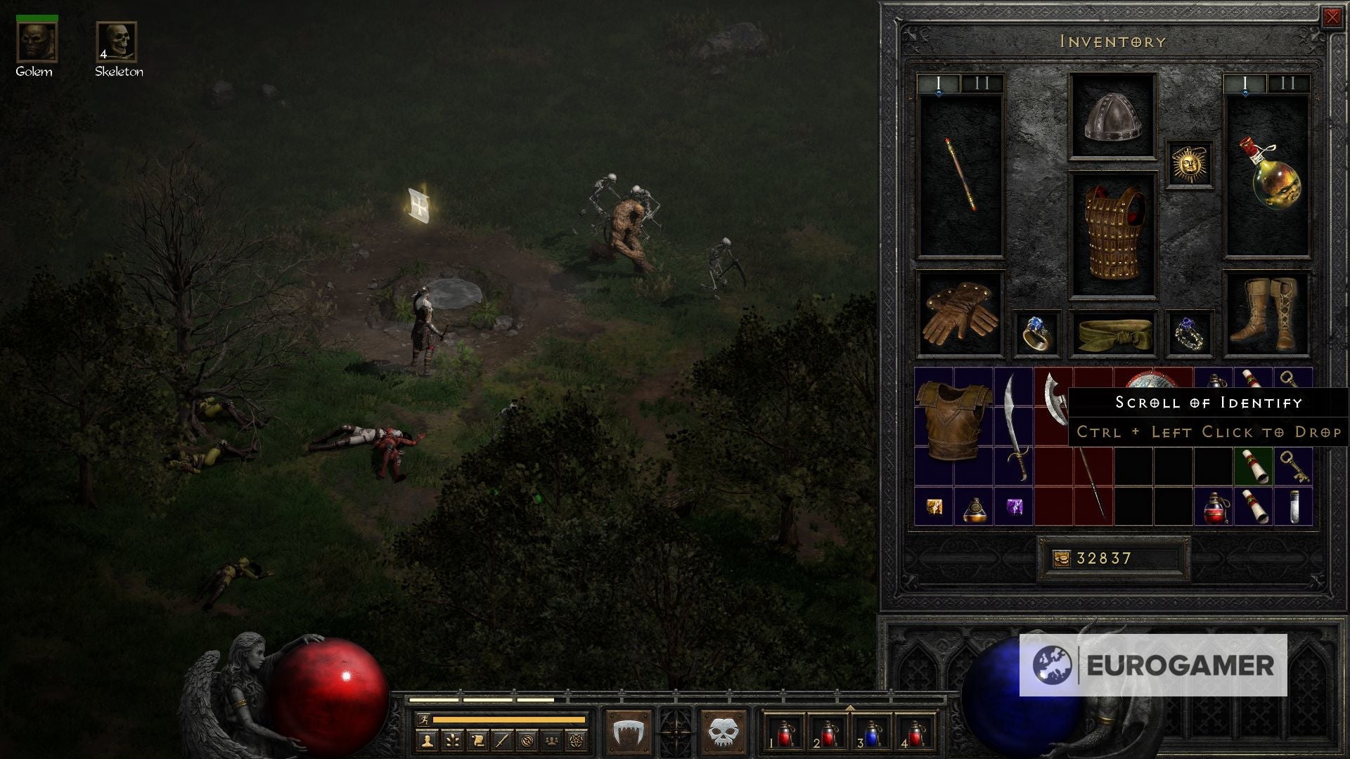 Diablo 2  How to identify items and how to identify items for free - 90