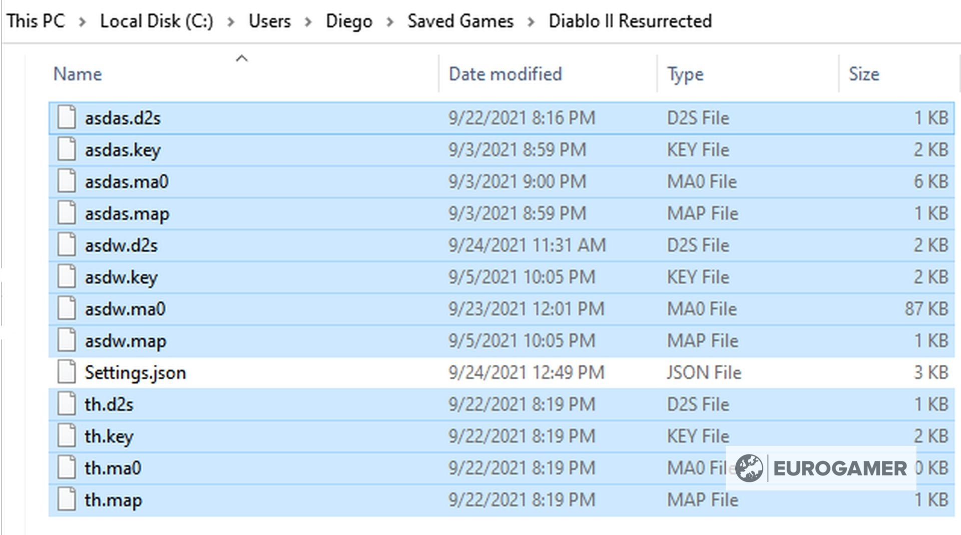 Diablo 2 saves  Cross progression and how to import old characters into Diablo 2  Resurrected - 49