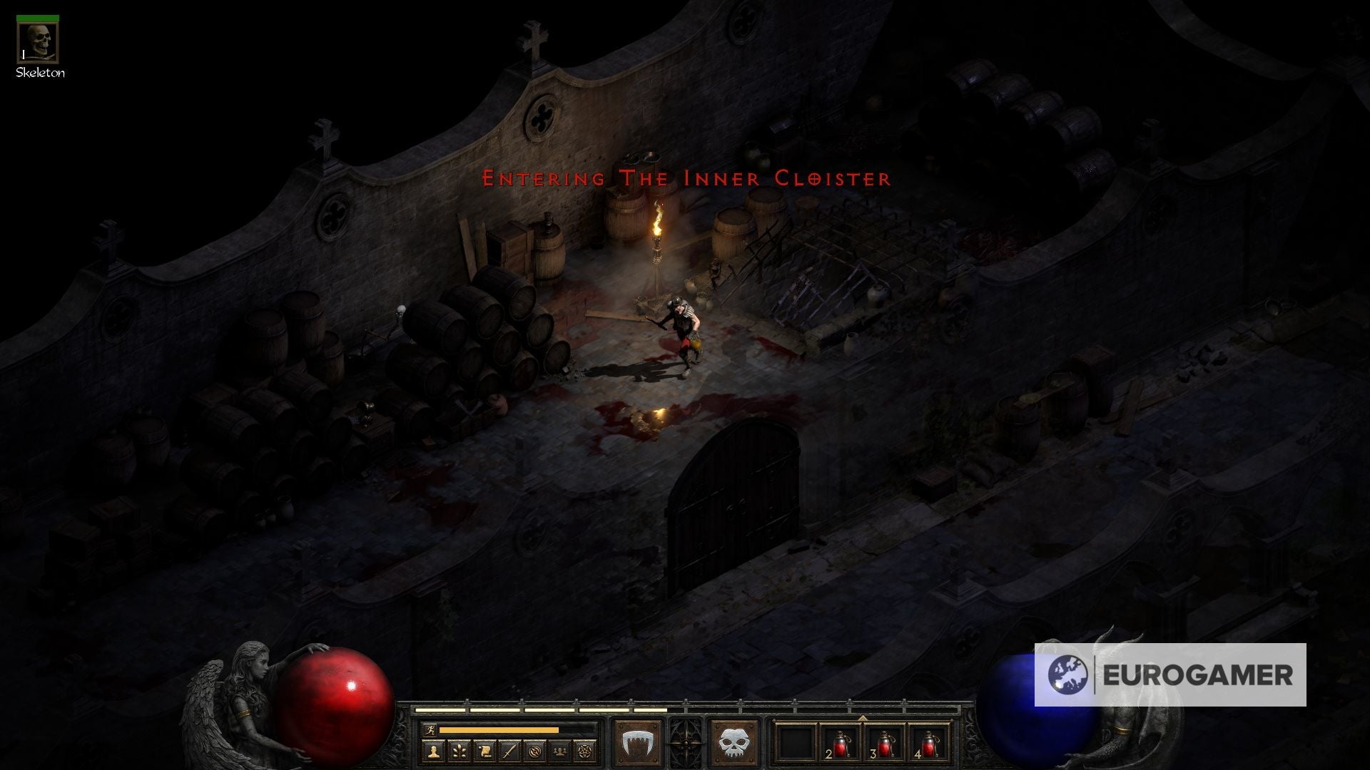 Diablo 2   Monastery locations  Where to find the Monastery Barracks and Monastery Catacombs in Act I explained - 38