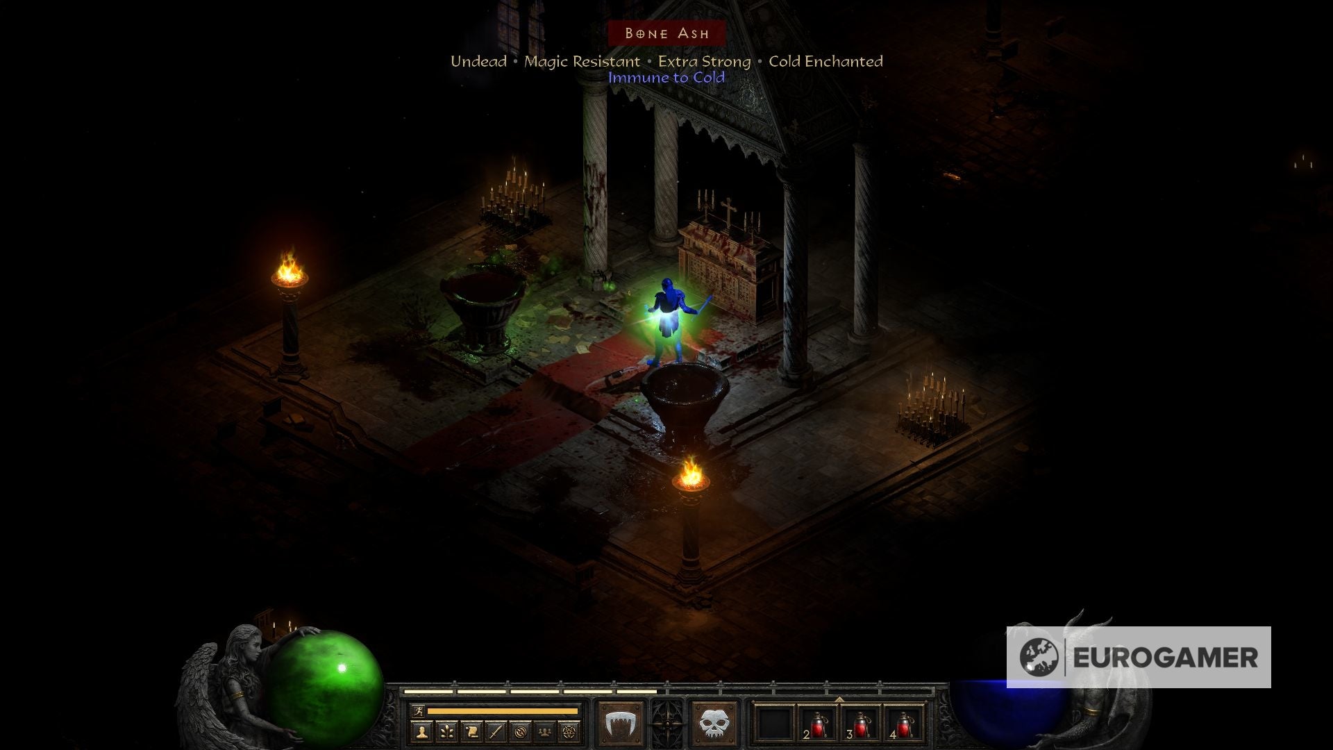 Diablo 2   Monastery locations  Where to find the Monastery Barracks and Monastery Catacombs in Act I explained - 17
