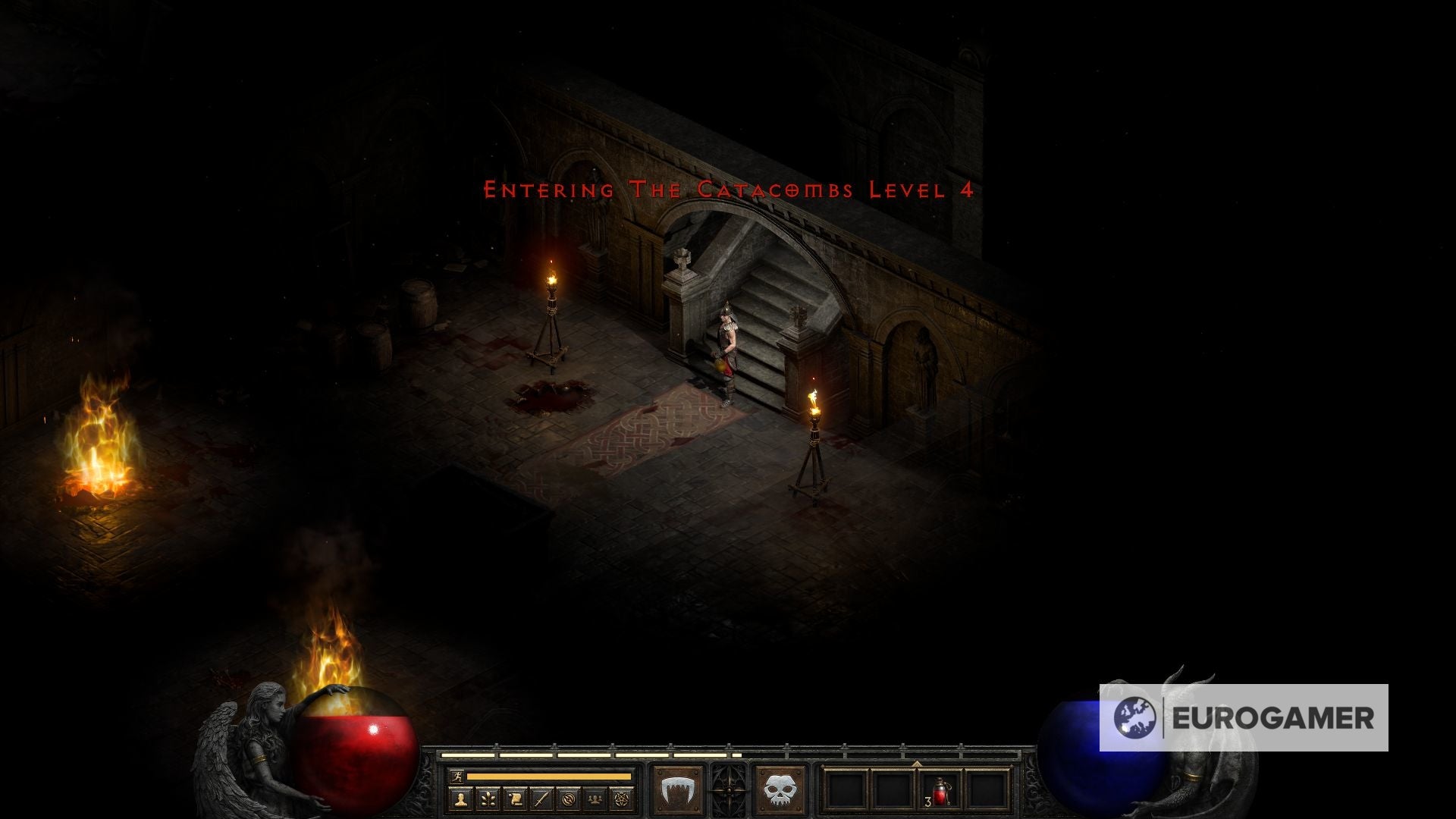 Diablo 2   Monastery locations  Where to find the Monastery Barracks and Monastery Catacombs in Act I explained - 29