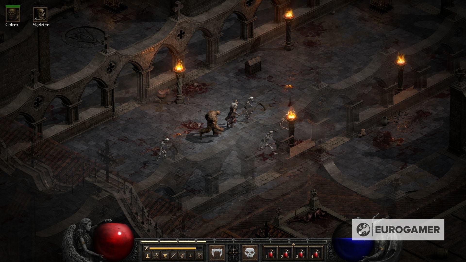Diablo 2   Monastery locations  Where to find the Monastery Barracks and Monastery Catacombs in Act I explained - 36