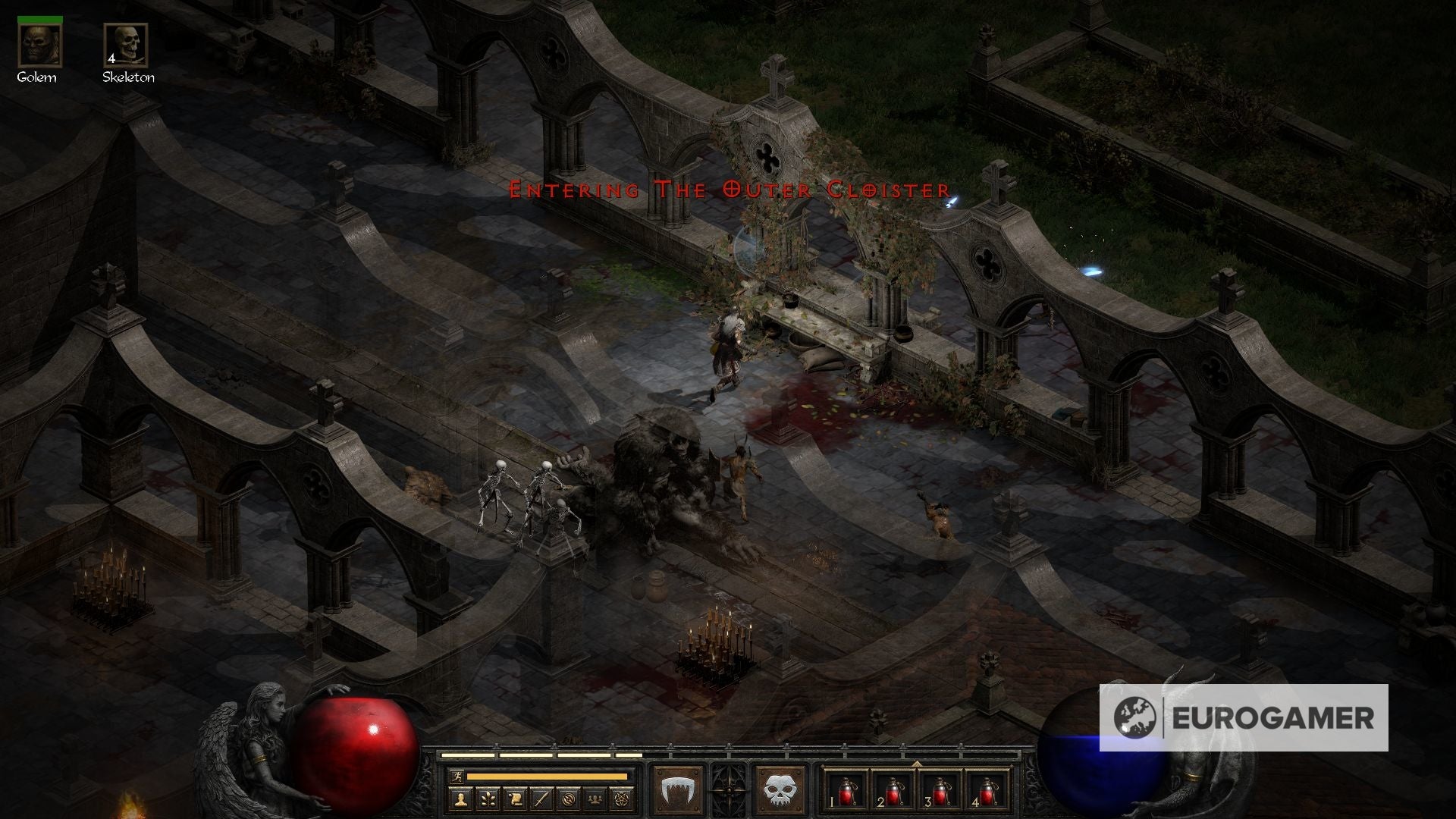 Diablo 2   Monastery locations  Where to find the Monastery Barracks and Monastery Catacombs in Act I explained - 9
