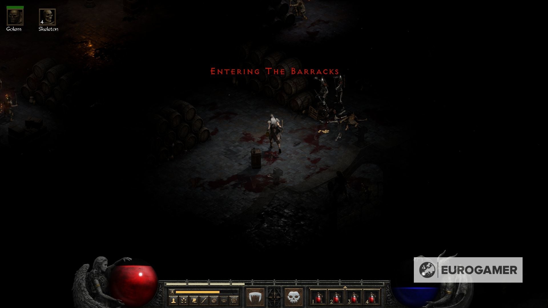 Diablo 2   Monastery locations  Where to find the Monastery Barracks and Monastery Catacombs in Act I explained - 74