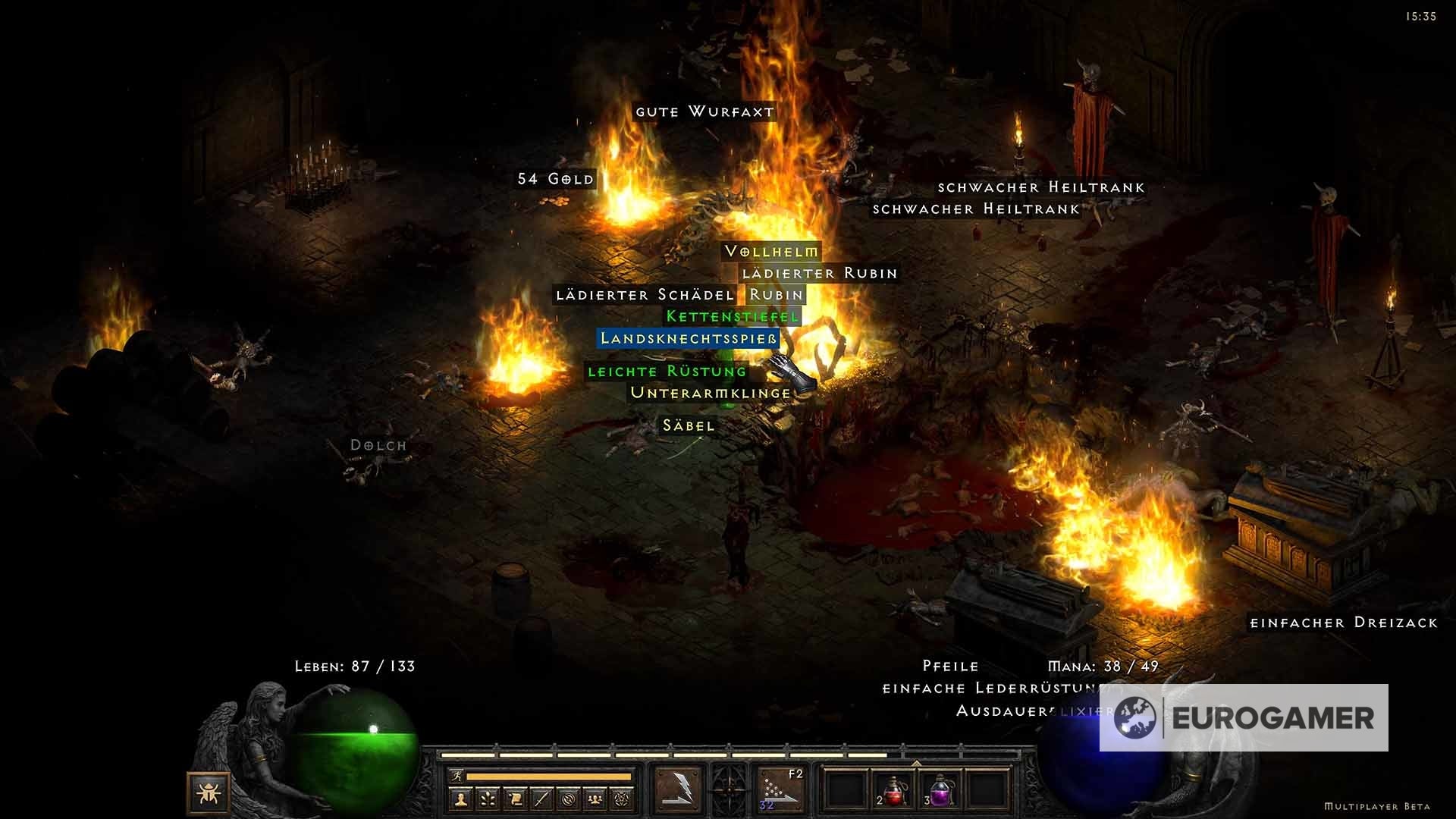Diablo 2 Resurrected Beta - Alles wie gehabt. Das war es doch, was ihr  wolltet. | Eurogamer.de