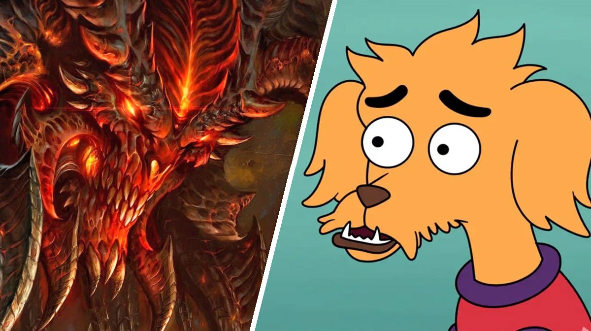 Obrazki dla Blizzard walczy z Diablo - psem z animowanego serialu