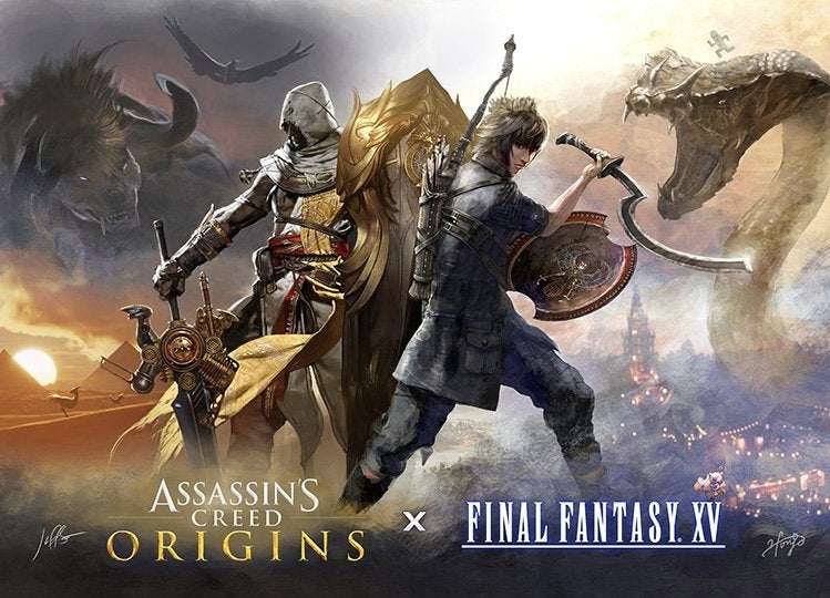 Imagen para Anunciada una colaboración entre Final Fantasy XV y Assassin's Creed