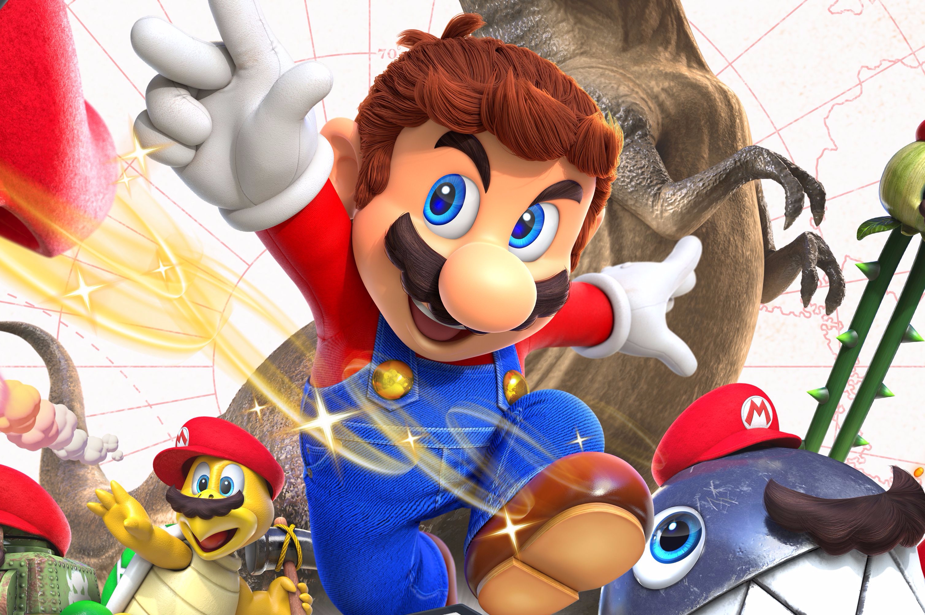 SUPER Mario odyessy ricompensa grafico libero Stars & PEN 3 Taglie opzione magnetico 