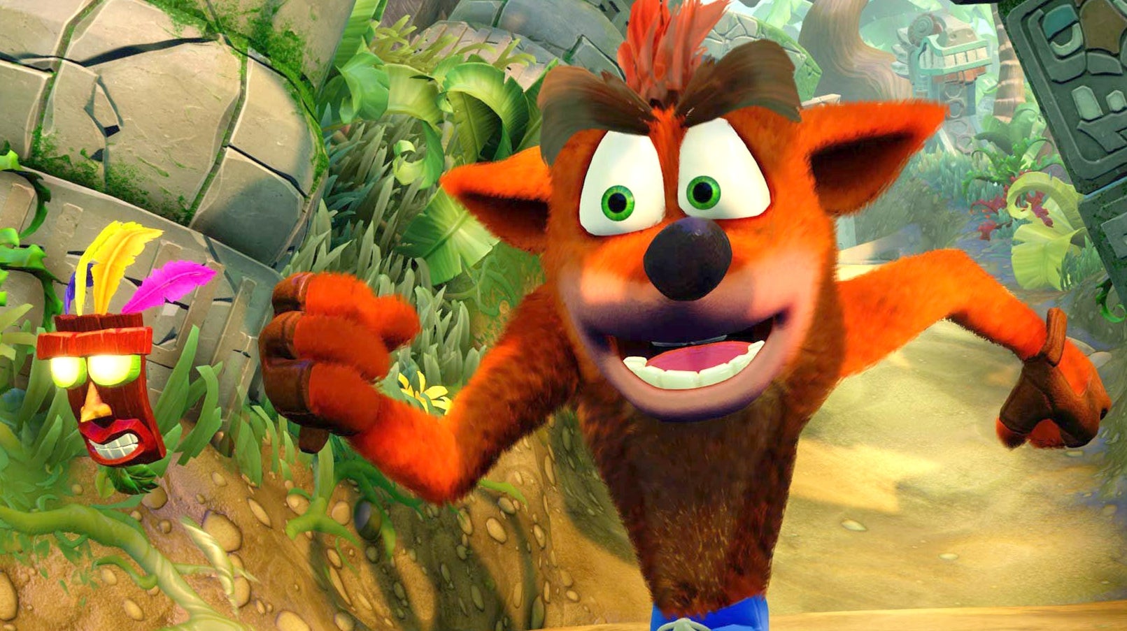 Crash Bandicoot Gems walkthrough All green, white, red, blue, purple