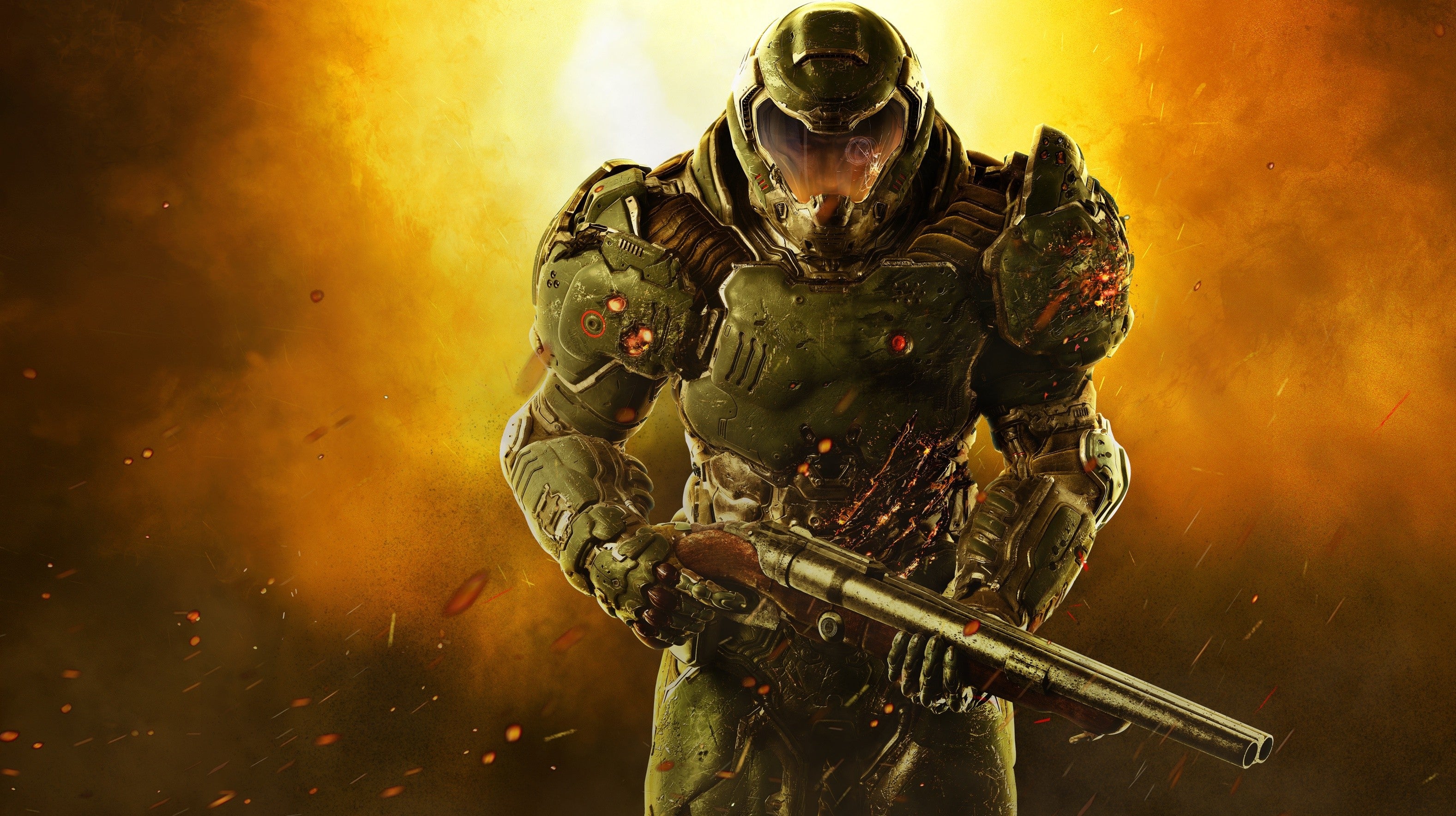 Imagem para O novo patch 4K para Doom analisado na Xbox One X e PS4 Pro