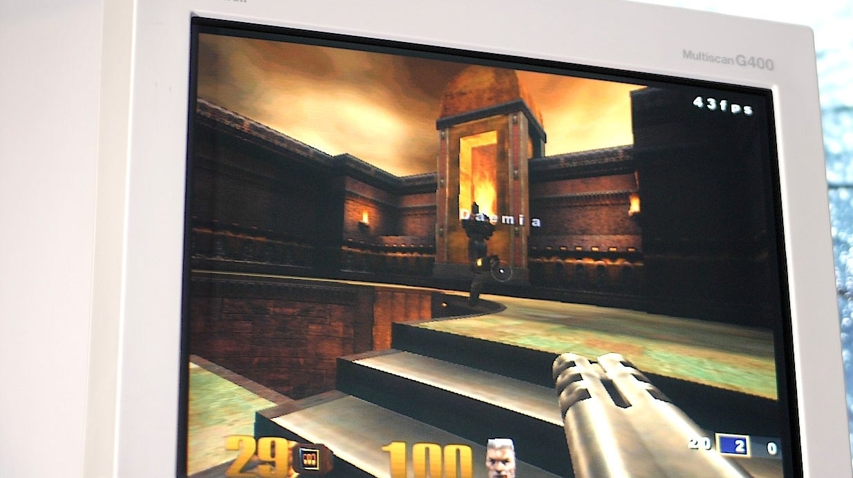 Imagen para Digital Foundry Retro: Jugamos a Quake 3, Half-Life y Unreal en un PC de 1999