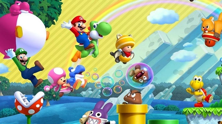 Imagem para As melhorias de New Super Mario Bros U Deluxe na Switch