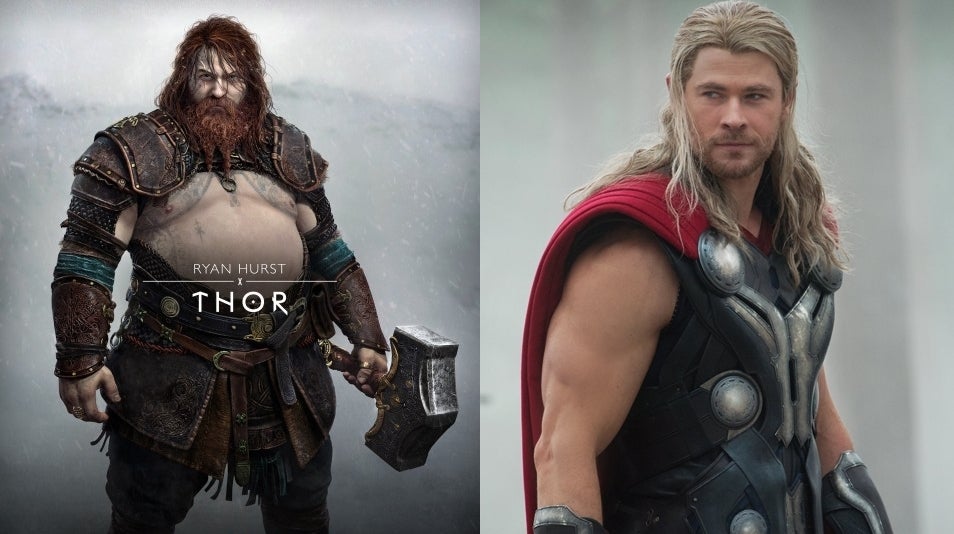 Imagem para Diretor de God of War: Ragnarok explica o porquê de Thor não se parecer com a versão da Marvel
