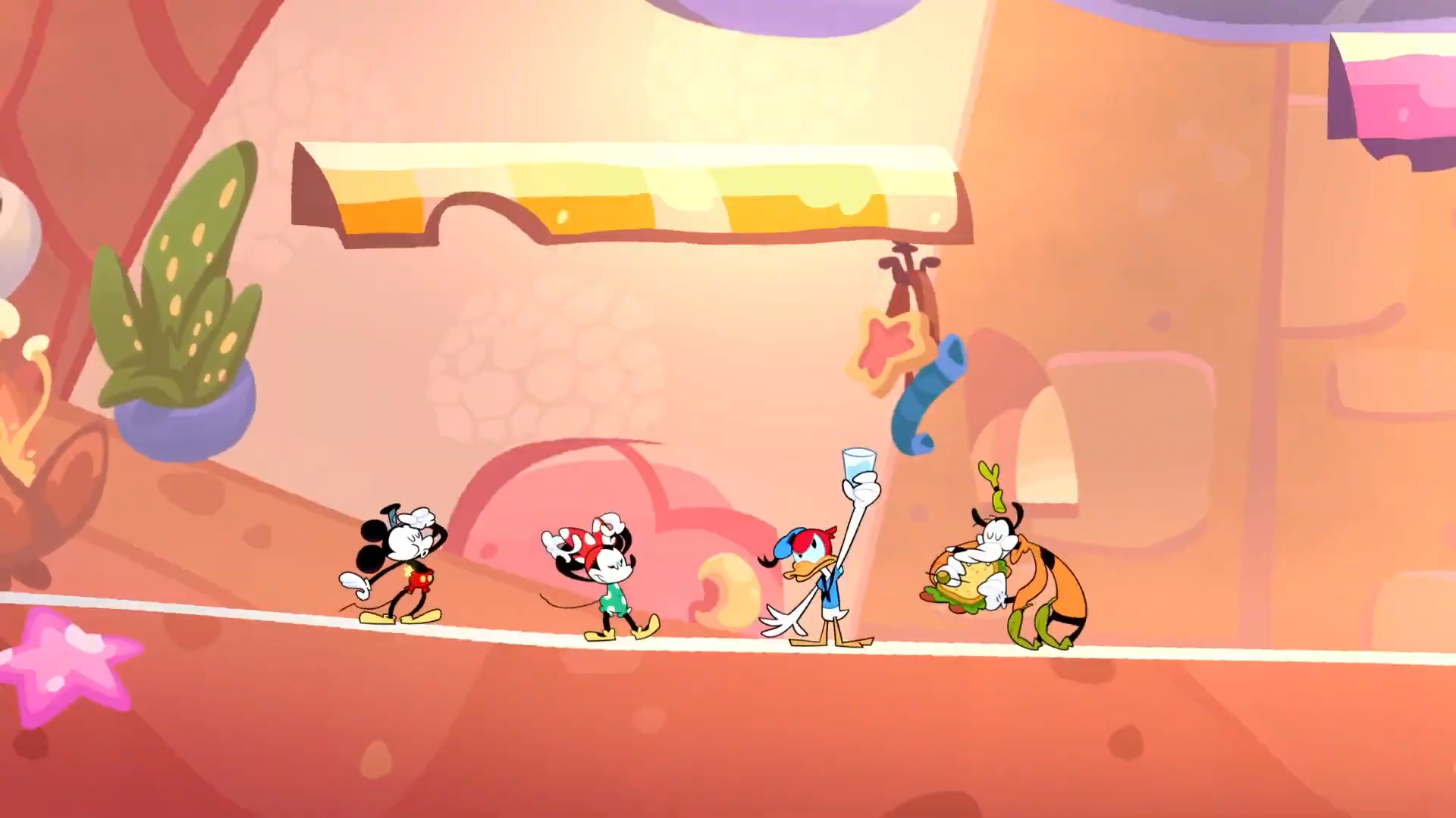 Immagine di Disney Illusion Island annunciato! Trailer per la colorata avventura con Topolino, Paperino, Minnie e Pippo