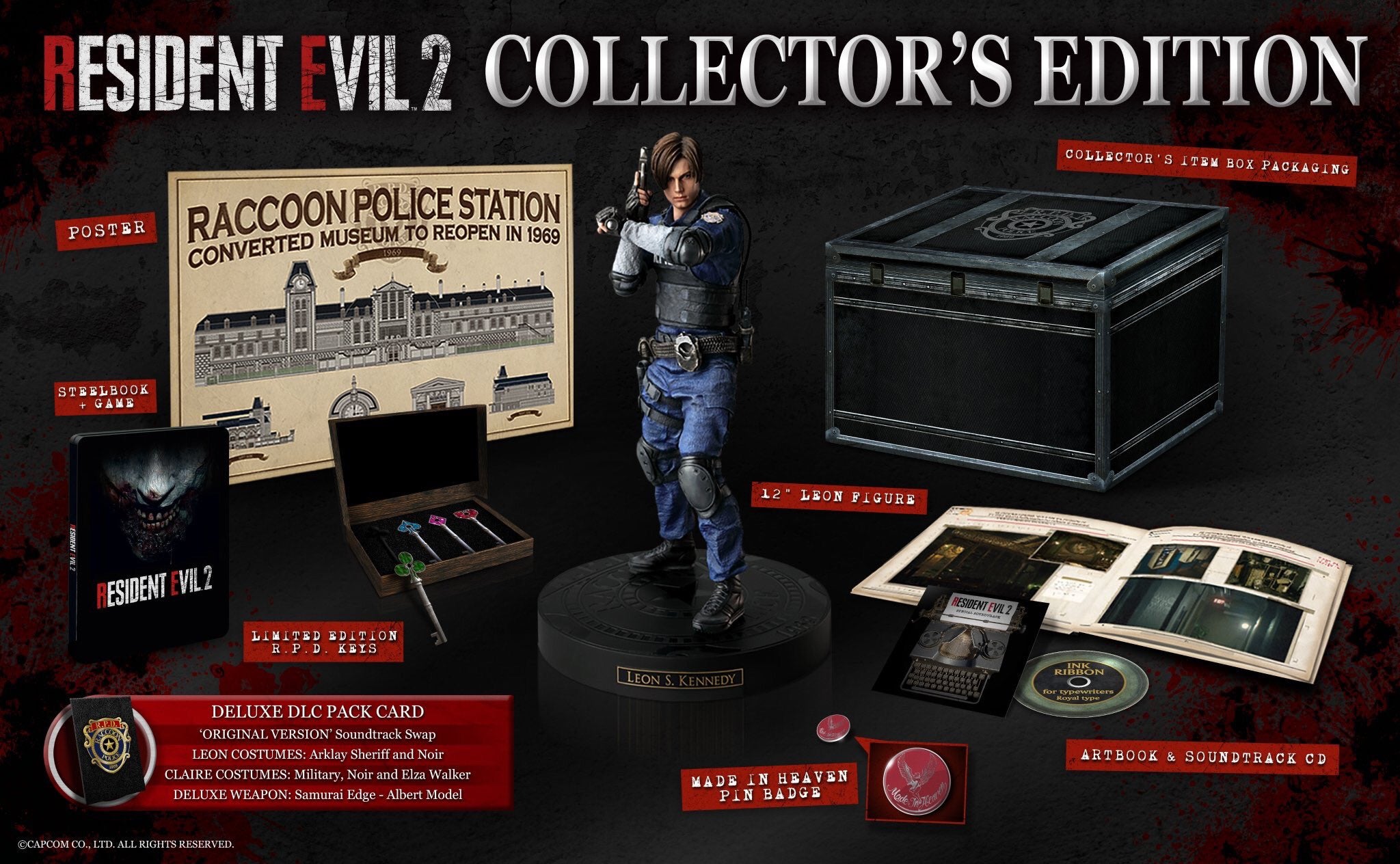 vocal al revés evolución La edición para coleccionistas de Resident Evil 2 incluye una figura de  Leon de treinta centímetros | Eurogamer.es