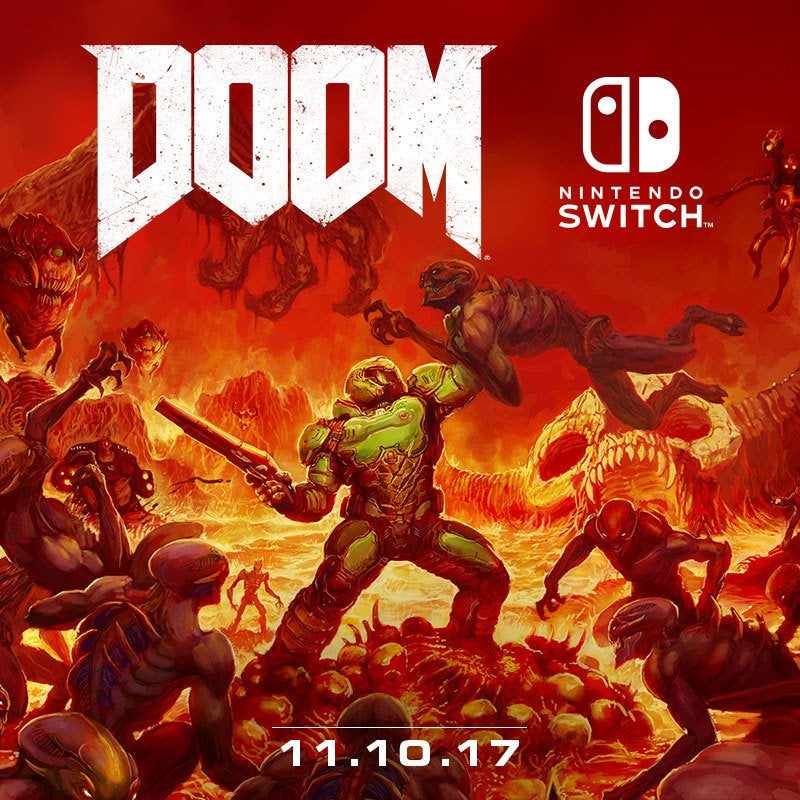 Imagem para DOOM Switch ganha data de lançamento