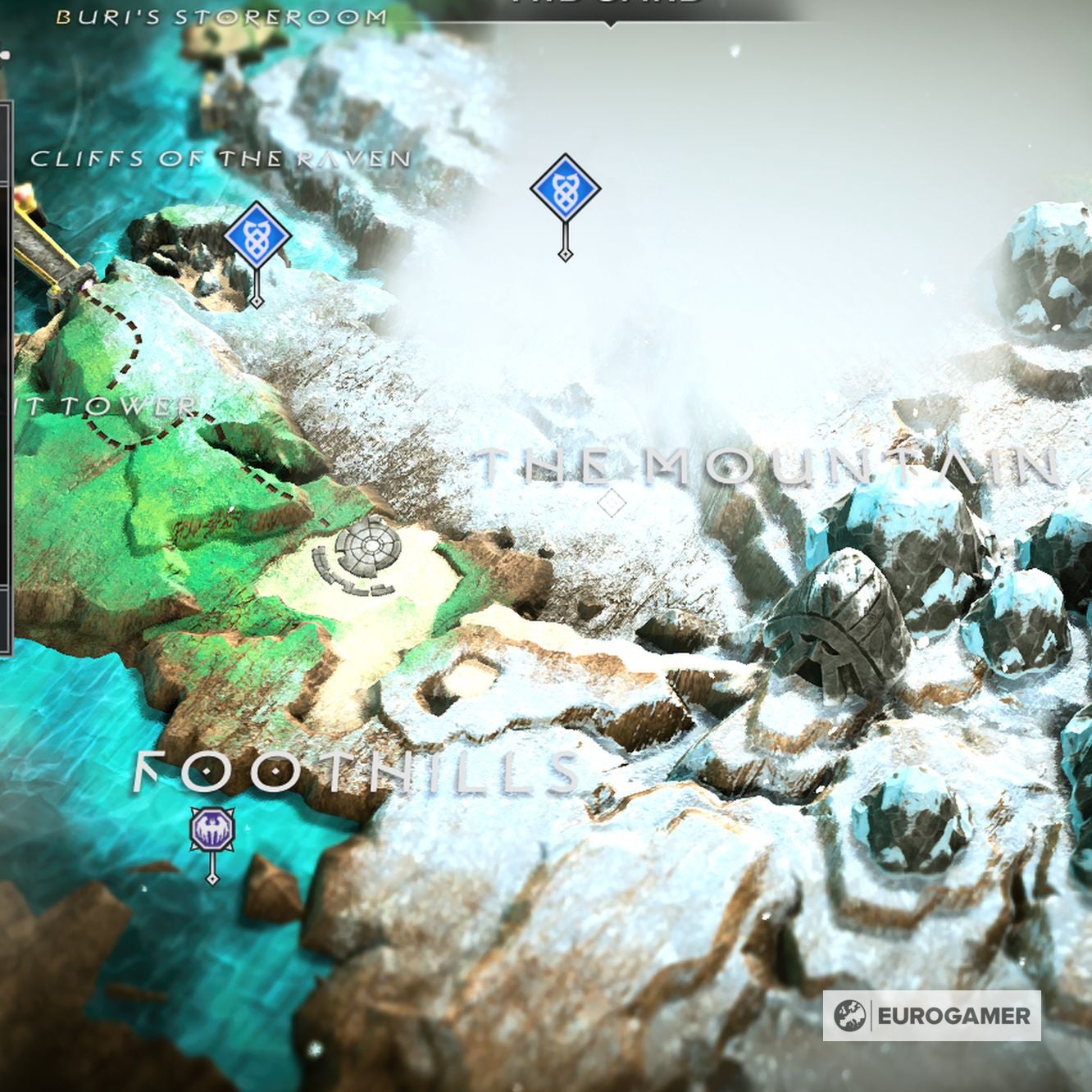 God of War Treasure Map locations   Where to find Don t Blink  Kneel Before God  Island of Light and other Treasure Maps - 62