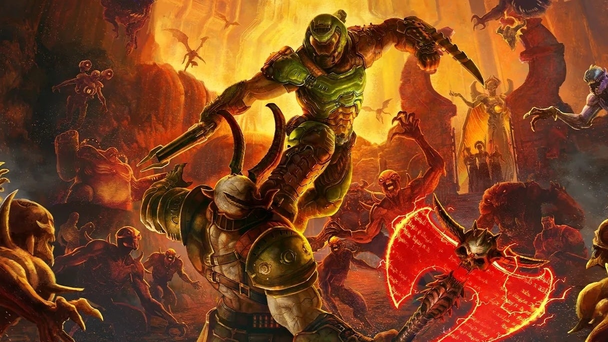 Imagem para Doom Eternal já tem upgrade para a PS5 e Xbox Series