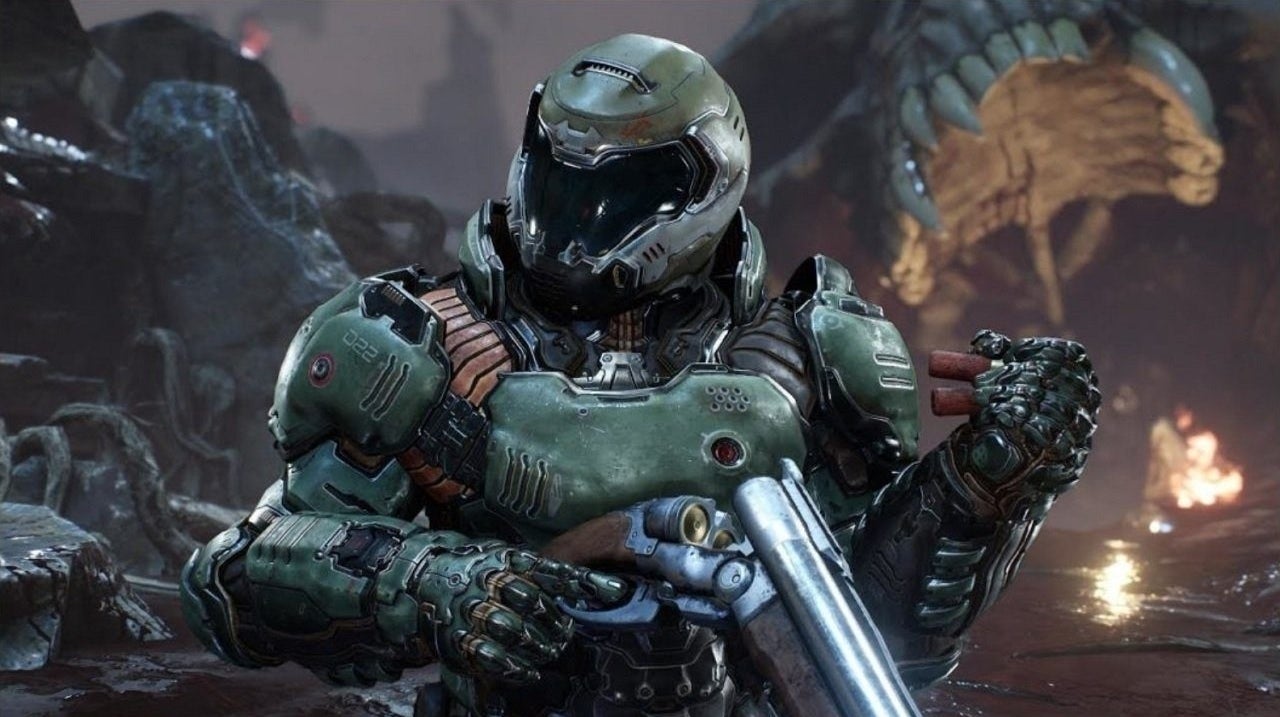 Bilder zu Die Switch-Version von Doom Eternal macht sprachlos - findet ids Marty Stratton