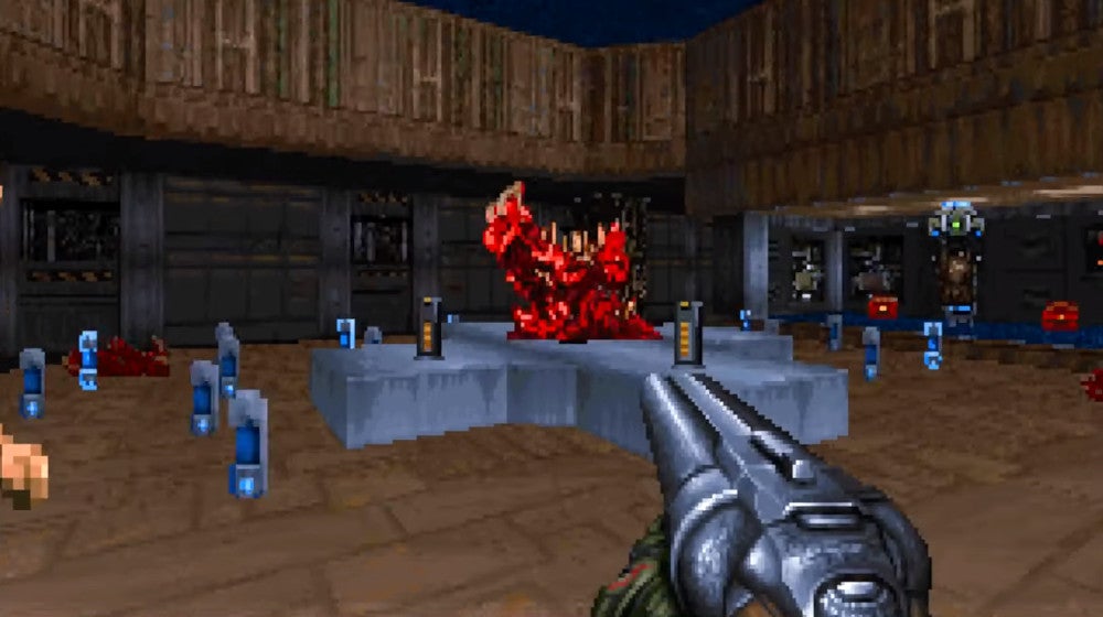 Obrazki dla Jak wyglądałby Doom 2016 w 1993 roku? Projekt fana