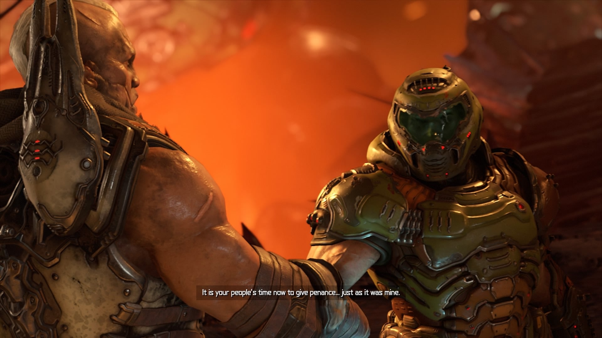 Doom Eternal review   the same orgiastic thrills with a creeping weight of story - 94