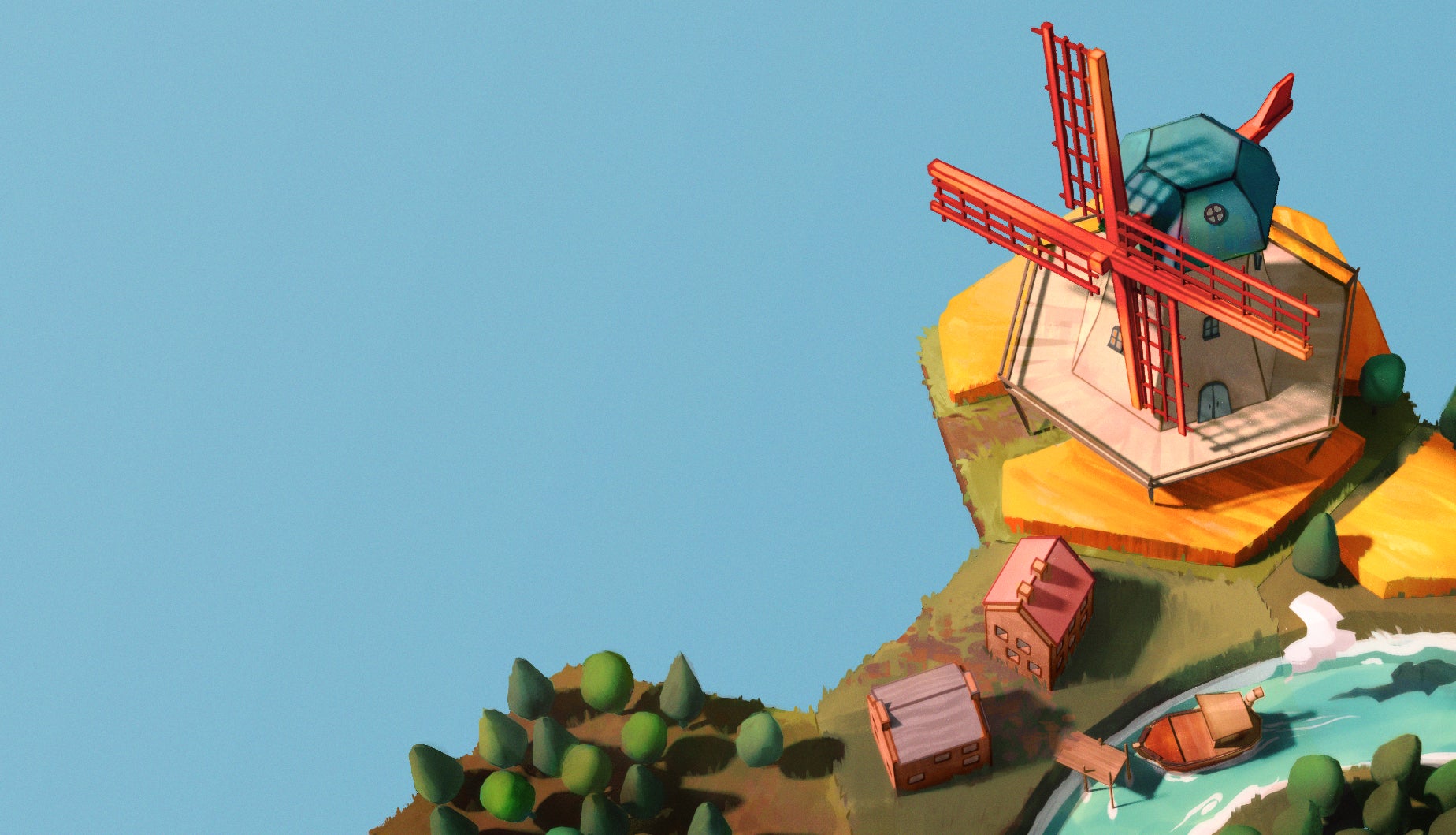 Image for The past, present and future of Dorfromantik