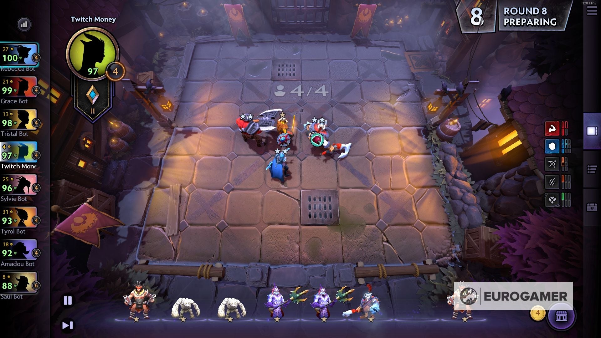 Dota Underlords guide  Strategies for how to play Dota Underlords  from getting gold to when to buy XP and unit upgrades - 6