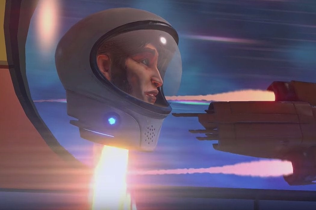 Image for Double Fine's whimsical adventure Headlander due this month on PS4 and PC