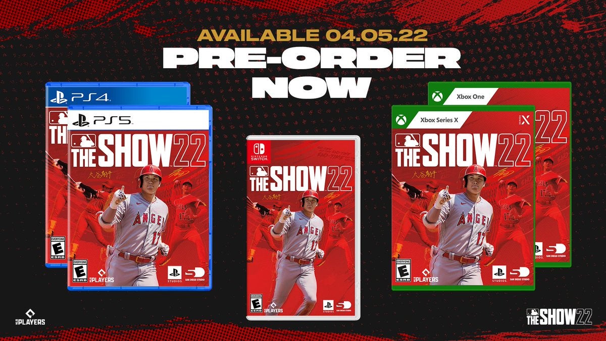 MLB The Show 22 is a PlayStation game for Xbox and Nintendo Switch - 91