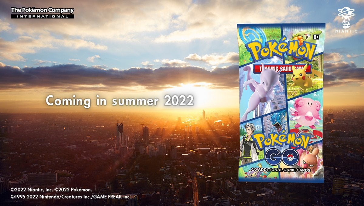 Pok mon Go is getting its own trading card expansion - 53