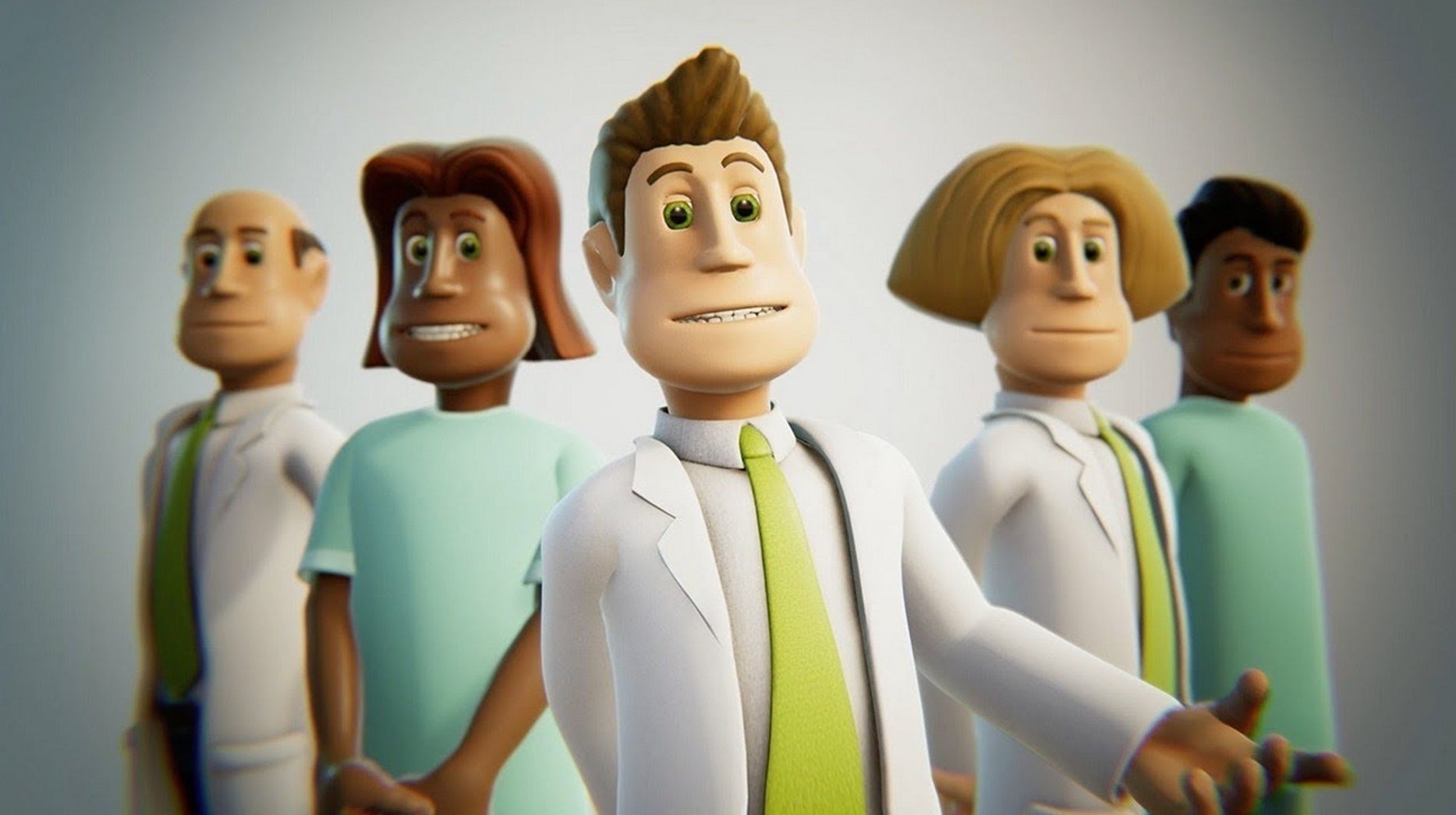 Bilder zu Dr. Husky beantwortet im Video Fragen zu Two Point Hospital für PS4, Switch und Xbox One