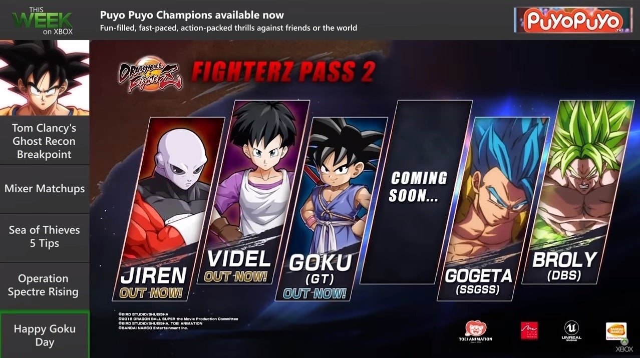 Image for Dragon Ball FighterZ's next DLC character revealed by an unlikely source