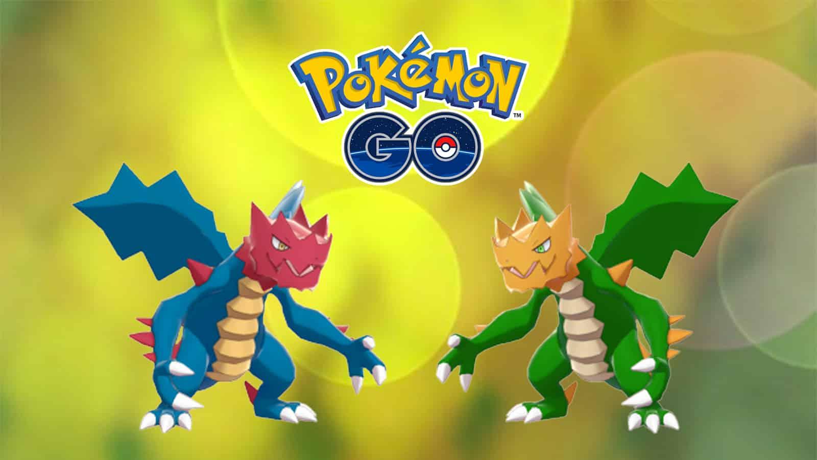 Imagem para Pokémon Go - Druddigon - Como apanhar Druddigon shiny?