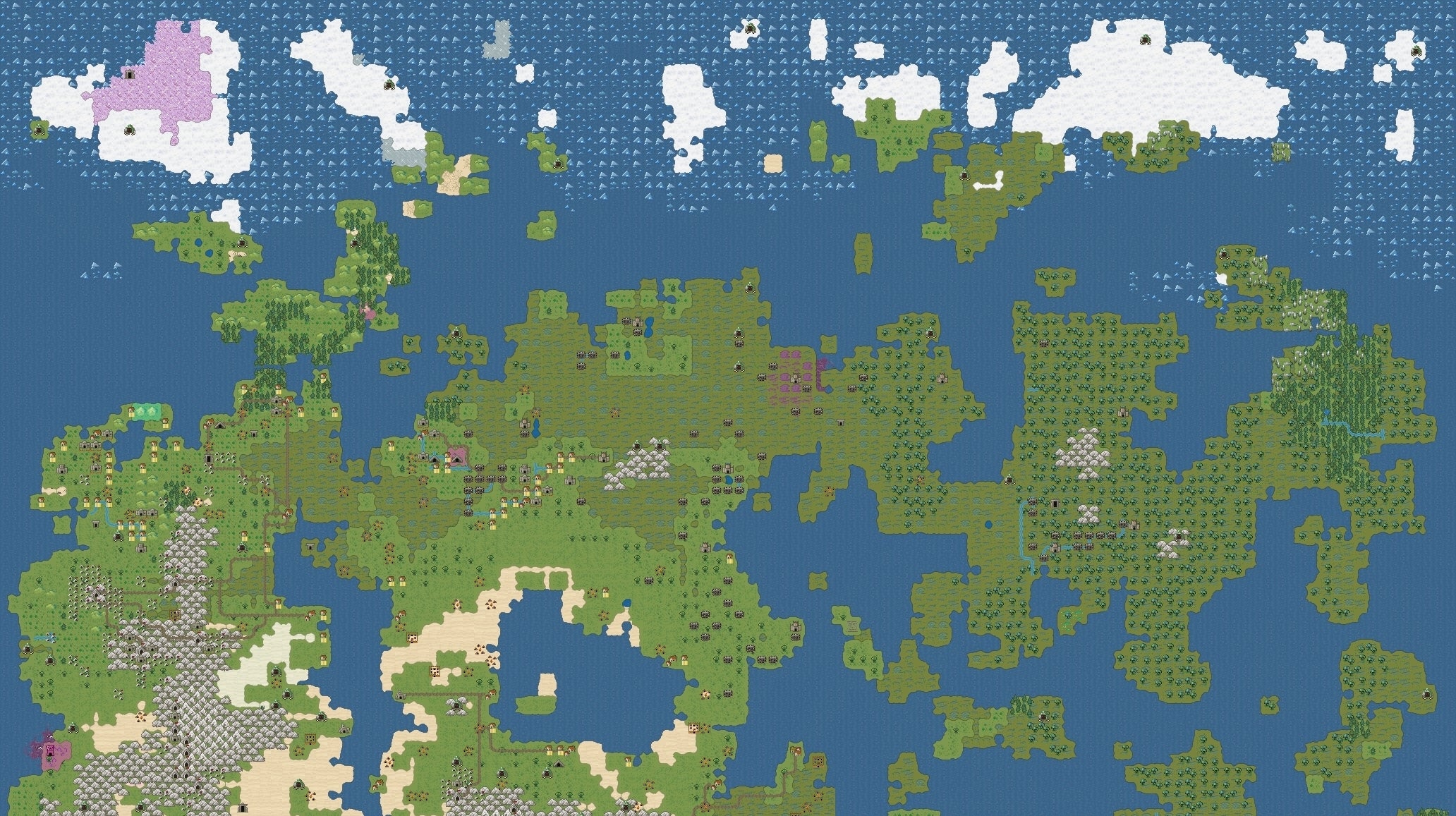 Image for Dwarf Fortress' updated map is a whole new world