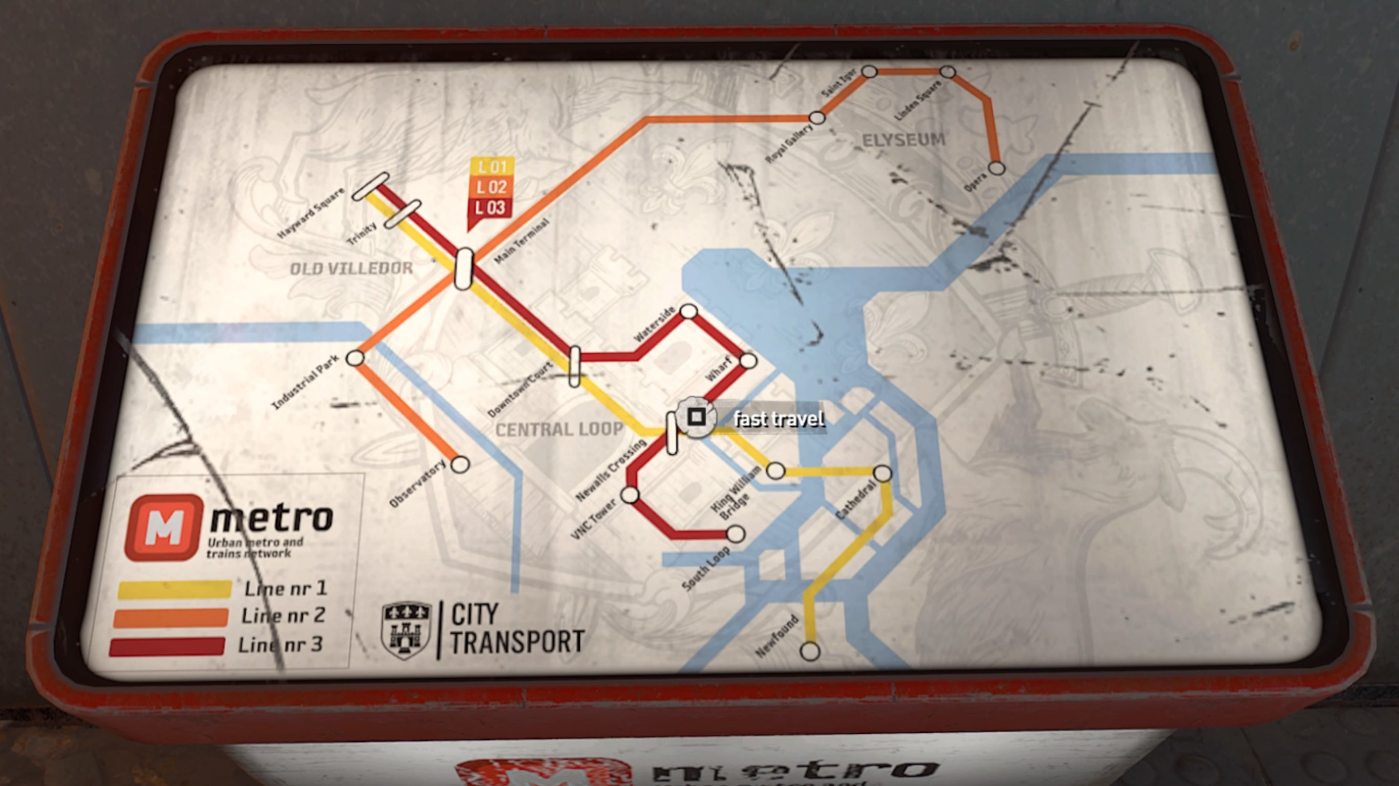 Imagem para Dying Light 2 - Como desbloquear a viagem rápida e todas as Metro Stations