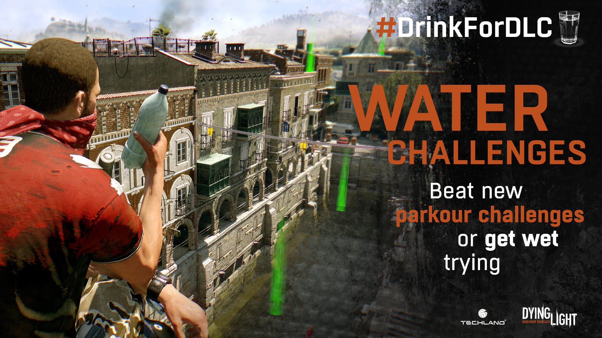 Image for Dying Light's free Destiny-spoofing #DrinkForDLC content revealed