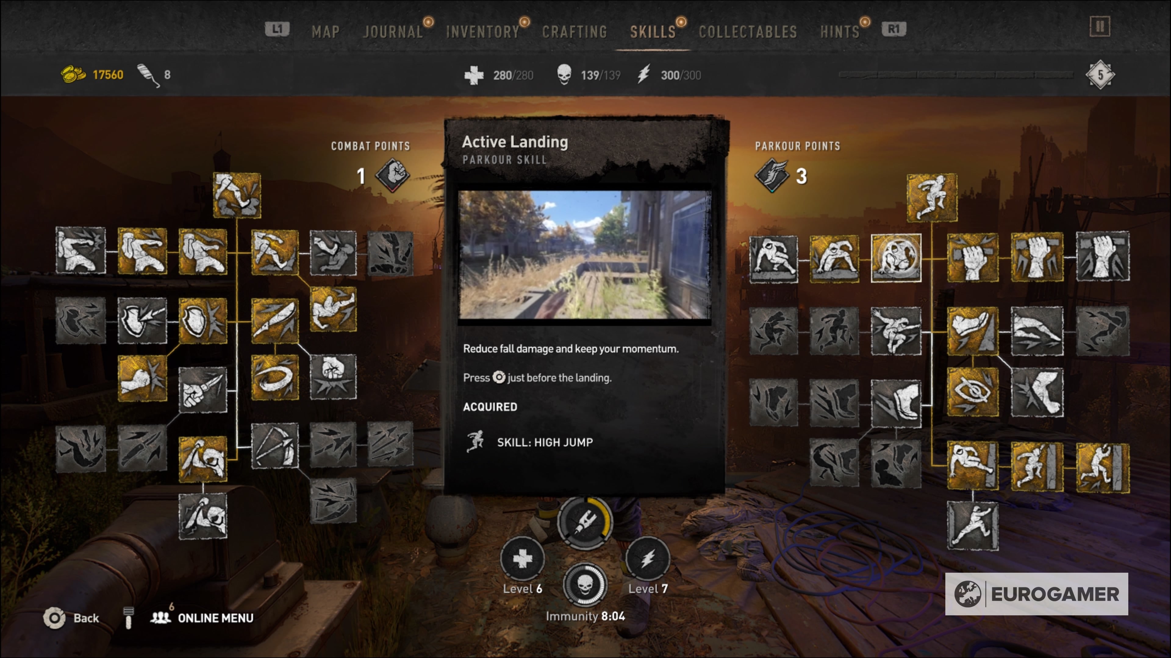 Dying Light 2 best skills  What are the best parkour and combat skills to get first in Dying Light 2  - 40