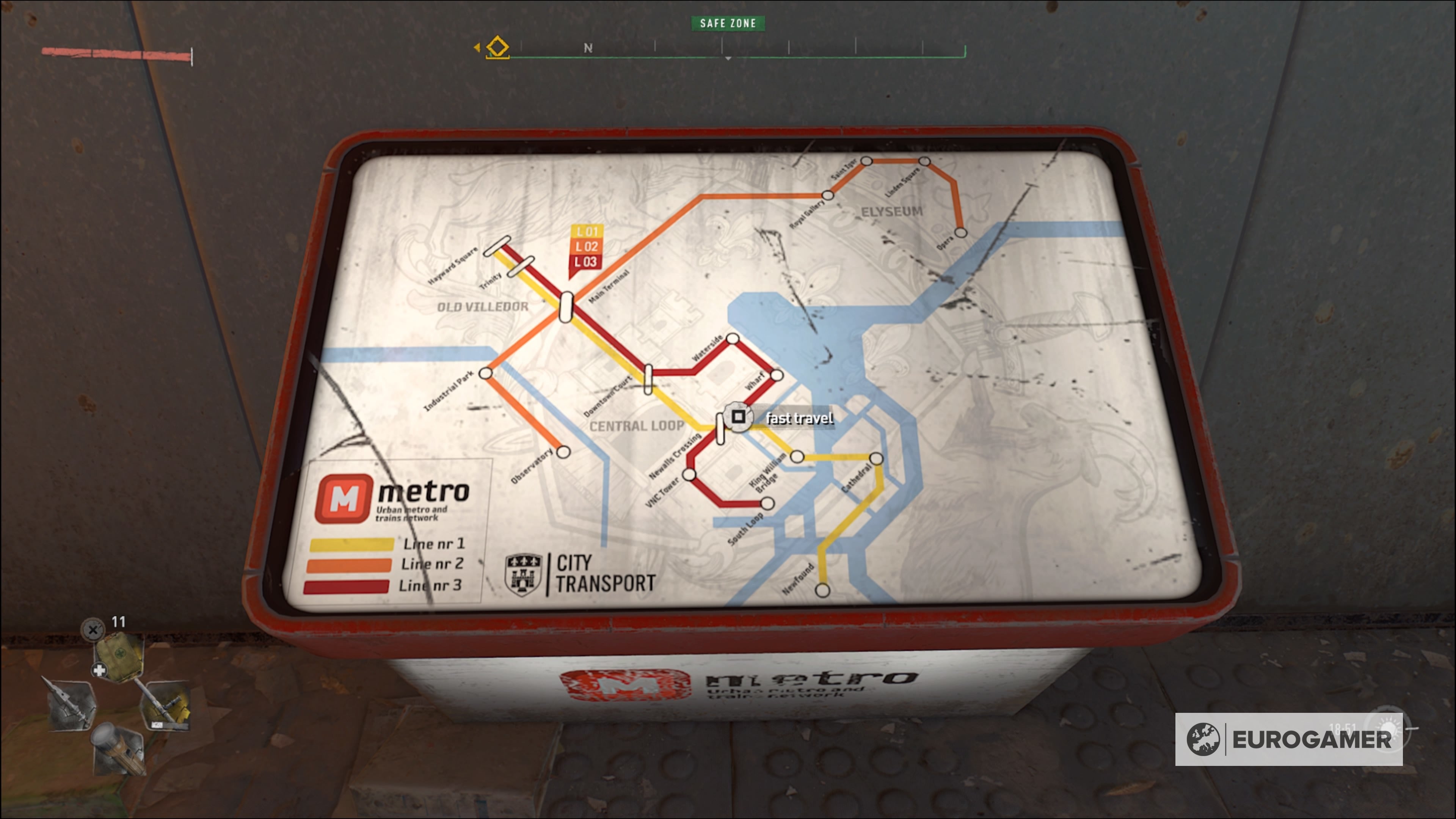 Dying Light 2 fast travel  How to unlock fast travel and all Metro Station locations in Dying Light 2 - 69