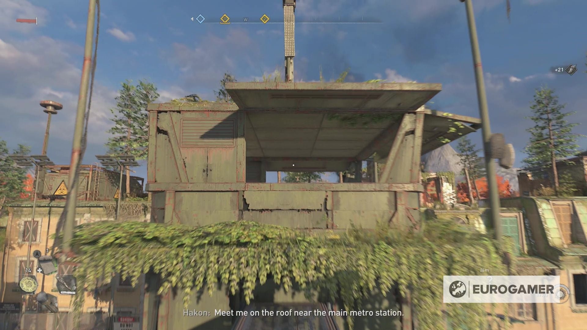 How to complete The Only Way Out s  meet the people of the Bazaar  objective in Dying Light 2 - 16