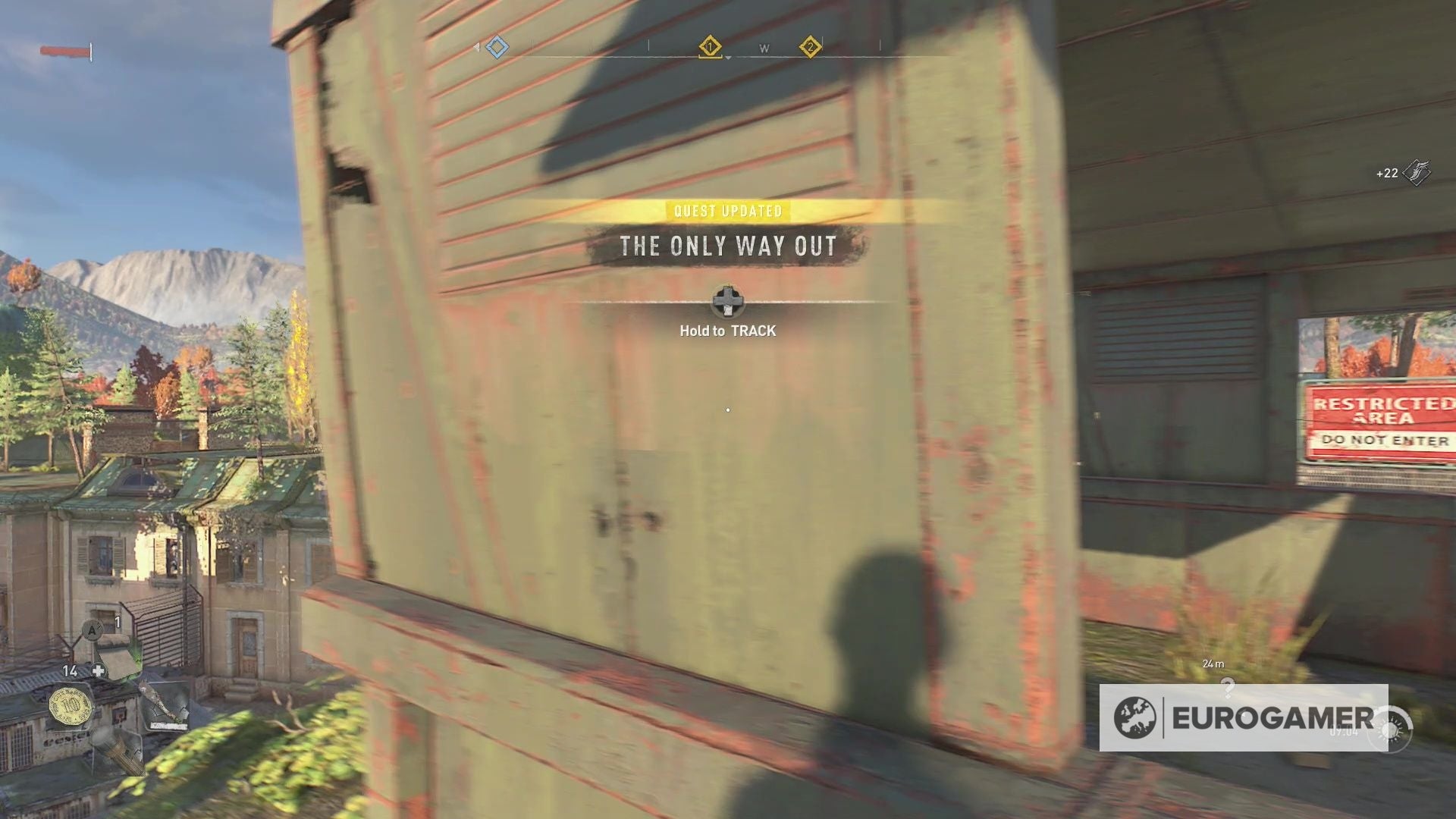 How to complete The Only Way Out s  meet the people of the Bazaar  objective in Dying Light 2 - 65