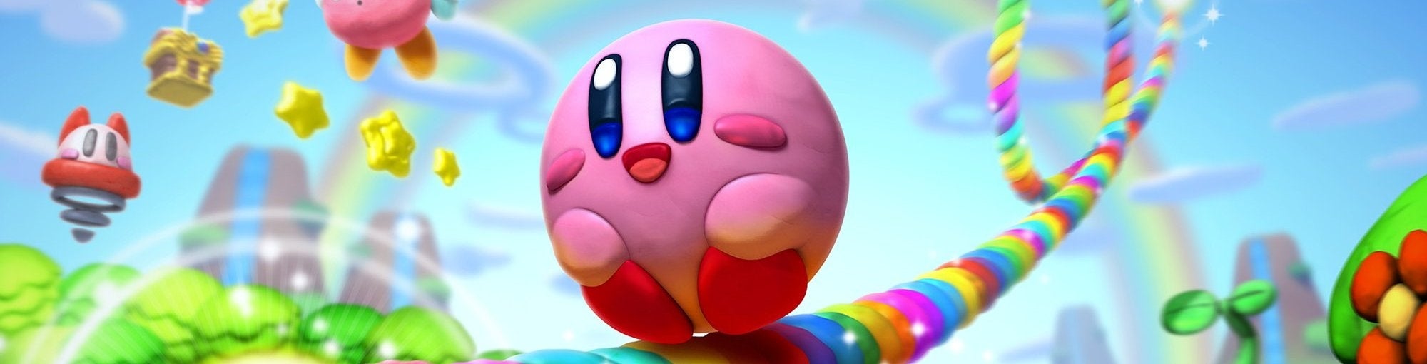 Imagen para Primeras impresiones E3 2014: Kirby and the Rainbow Curse no podría ser más bonito