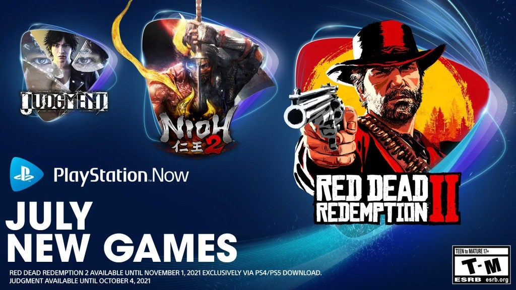 Imagem para Red Dead Redemption 2 e God of War no PS Now