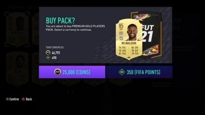 Ea Sticks With Loot Boxes For Fifa 22 Ultimate Team, But Adds Preview Packs  | Eurogamer.net